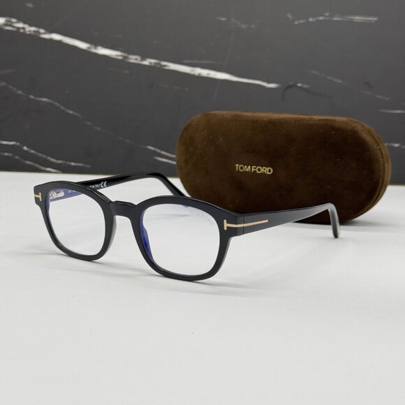 NEW TOM FORD TF5808/B 001 MEN EYEGLASSES TOM FORD FT5808-B/V - Picture 2 of 10